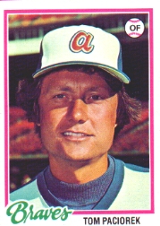 1978 Topps Baseball Cards      322     Tom Paciorek